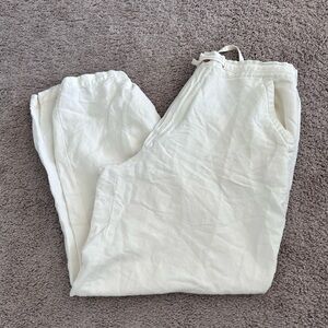 Cubavera Women’s Cream Wide Leg Pants

Size L